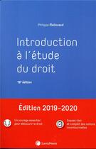 Couverture du livre « Introduction à l'étude du droit (19e édition) » de Philippe Malinvaud aux éditions Lexisnexis