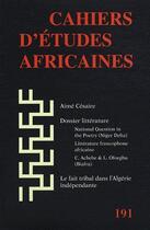 Couverture du livre « Cahiers d'études africaines t.191 (édition 2008) » de  aux éditions Ehess