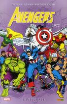 Couverture du livre « Avengers : Intégrale vol.9 : 1972 » de Neal Adams et Barry Windsor-Smith et Roy Thomas aux éditions Panini