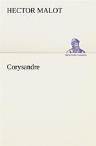 Couverture du livre « Corysandre » de Hector Malot aux éditions Tredition