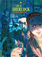 Couverture du livre « Les 7 Sherlock » de Jean-Michel Darlot et Damien Vidal et Jeff Pourquie aux éditions Vide Cocagne