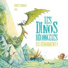 Couverture du livre « Les dinos décongelés : ils débarquent ! » de Pog et Agnes Ernoult aux éditions Tom Poche