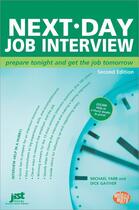 Couverture du livre « Next-Day Job Interview » de Dick Gaither aux éditions Jist Publishing