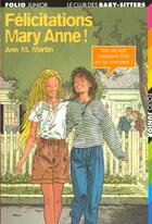 Couverture du livre « Le Club des Baby-Sitters Tome 30 : félicitations Mary Anne ! » de Ann M. Martin aux éditions Gallimard-jeunesse