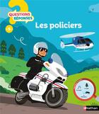 Couverture du livre « QUESTIONS REPONSES 5+ ; les policiers » de Jean-Michel Billioud aux éditions Nathan