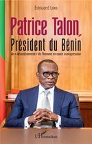 Couverture du livre « Patrice Talon, président du Bénin ; un 