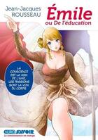 Couverture du livre « Kuro savoir : Emile ou de l'éducation » de Jean-Jacques Rousseau aux éditions Kurokawa