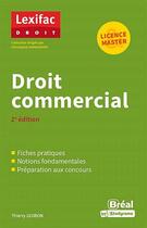 Couverture du livre « Droit commercial » de Thierry Leobon aux éditions Breal