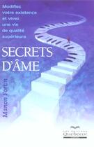 Couverture du livre « Secrets D'Ame » de Manon Fortin aux éditions Quebecor