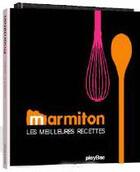 Couverture du livre « Les meilleures recettes de cuisine et pâtisserie ; marmiton coffret » de  aux éditions Play Bac