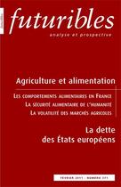 Couverture du livre « Agriculture et alimentation » de Laisney/Roudart aux éditions Futuribles