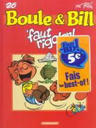 Couverture du livre « Boule & Bill Tome 26 : 'faut rigoler ! » de Jean Roba aux éditions Dargaud