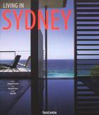 Couverture du livre « Living in sydney-trilingue - ju » de  aux éditions Taschen