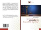 Couverture du livre « Du Droit d'ingérence humanitaire à la Responsabilité de protéger » de Boukar Djerandoh aux éditions Editions Universitaires Europeennes