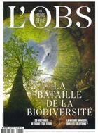 Couverture du livre « L'obs hs n 108 : bataille de la biodiversite - juillet 2021 » de  aux éditions L'obs Hors-serie