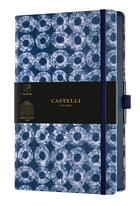 Couverture du livre « Carnet shibori grand format ligne rings » de Castelli aux éditions Castelli Milano