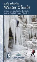 Couverture du livre « **winter climbs in the lake district » de B.Davidson aux éditions Cicerone Press