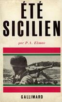 Couverture du livre « Ete sicilien » de Ekman Pierre-Adrien aux éditions Gallimard