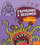 Couverture du livre « J'apprends à dessiner : les monstres » de Philippe Legendre aux éditions Fleurus