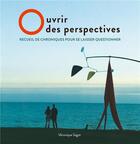 Couverture du livre « Ouvrir des perspectives » de Véronique Sagot aux éditions Books On Demand