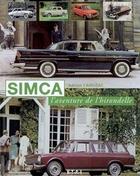 Couverture du livre « Simca, l'aventure de l'hirondelle » de Adrien Cahuzac aux éditions Etai