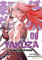 Couverture du livre « Yakuza réincarnation Tome 8 » de Hiroki Miyashita et Takeshi Natsuhara aux éditions Crunchyroll