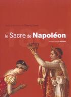 Couverture du livre « Le sacre de napoleon sous coffret » de Lentz T aux éditions Nouveau Monde