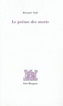 Couverture du livre « Tombeau de Lunven ; poème des morts » de Bernard Noel aux éditions Fata Morgana