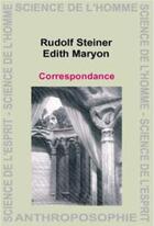 Couverture du livre « Correspondance » de Rudolf Steiner aux éditions Anthroposophiques Romandes