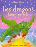 Couverture du livre « Dragons livre puzzle » de Tatchell/Rogers aux éditions Usborne