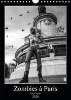 Couverture du livre « Les zombies à Paris (édition 2020) » de Michel Denis aux éditions Calvendo