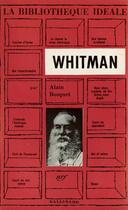 Couverture du livre « Whitman » de Alain Bosquet aux éditions Gallimard