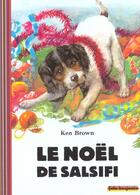 Couverture du livre « Le Noël de Salsifi » de Ken Brown aux éditions Gallimard-jeunesse