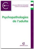 Couverture du livre « Psychopathologies de l'adulte » de  aux éditions Armand Colin