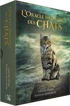 Couverture du livre « L'oracle initiatique des chats » de Laila Del Monte et Jamie Hanley aux éditions Vega
