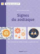 Couverture du livre « Signes du zodiaque » de Marie-Anne Rhetoret-Melin aux éditions Mango