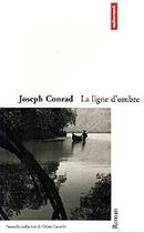 Couverture du livre « La ligne d'ombre » de Joseph Conrad aux éditions Autrement