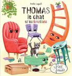 Couverture du livre « Thomas le chat et les émotions » de Amelie Legault aux éditions Les Malins