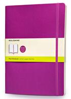 Couverture du livre « Carnet violet orchidée couverture souple très grand format pages blanches » de Moleskine aux éditions Moleskine Papet