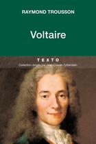 Couverture du livre « Voltaire » de Raymond Trousson aux éditions Tallandier