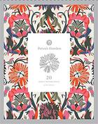 Couverture du livre « Petra's garden prints 20 nordic-inspired prints /anglais » de Borner Petra aux éditions Random House Us