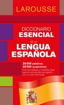 Couverture du livre « Diccionario esencial de lengua espanola » de  aux éditions Larousse