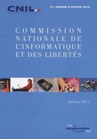 Couverture du livre « Commission nationale de l'informatique et des libertes ; 3e rapport d'activité 2010 » de  aux éditions Documentation Francaise