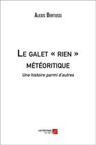 Couverture du livre « Le galet 