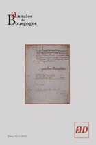 Couverture du livre « Annales de bourgogne - vol. 95-1-2023 » de Loiseau Jerome aux éditions Pu De Dijon