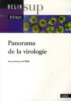 Couverture du livre « Panorama de la virologie » de Ali Saib aux éditions Belin Education