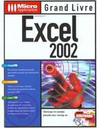 Couverture du livre « Grand Livre Excel 2002 » de Vonhoegen aux éditions Micro Application
