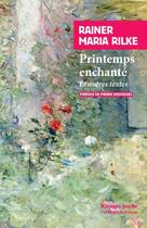 Couverture du livre « Printemps enchante » de Rainer Maria Rilke aux éditions Rivages