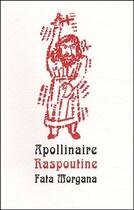 Couverture du livre « Raspoutine » de Guillaume Apollinaire aux éditions Fata Morgana