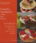 Couverture du livre « Formules sandwich ; entrée, plat, dessert » de Pascal Tepper aux éditions Delagrave